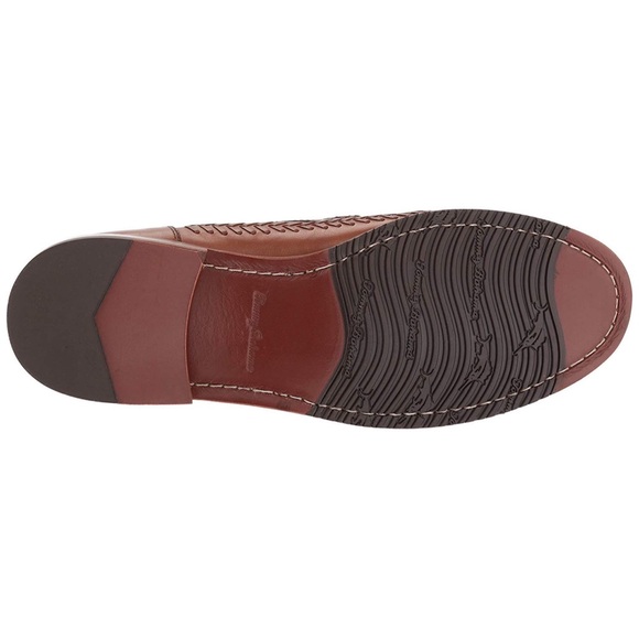 NWOB Tommy Bahama Hasslington Woven Venetian Leather Loafer main image 8